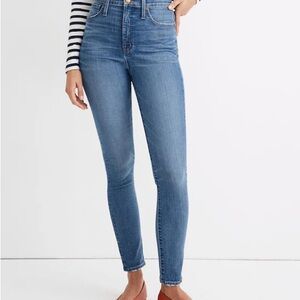 Madewell High Riser Skinny Jeans